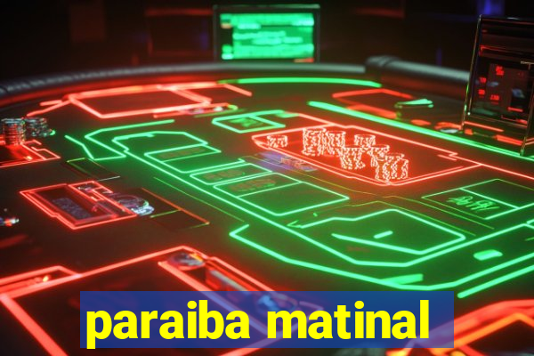 paraiba matinal